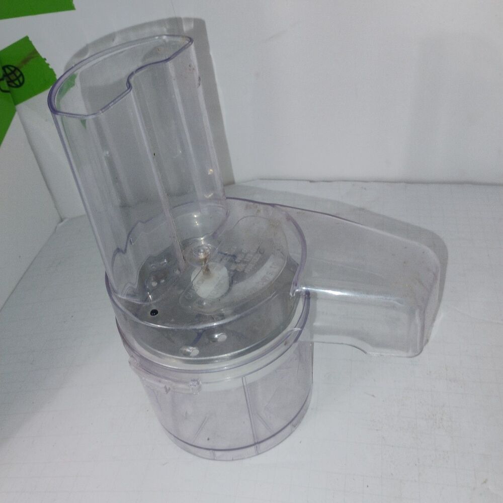 Magic Chef Mini Food Processor MCFP1 Parts  Bowl Salad Shooter Slice Disc Pusher